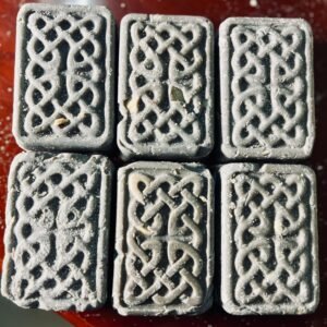 Charcoal bathing soap